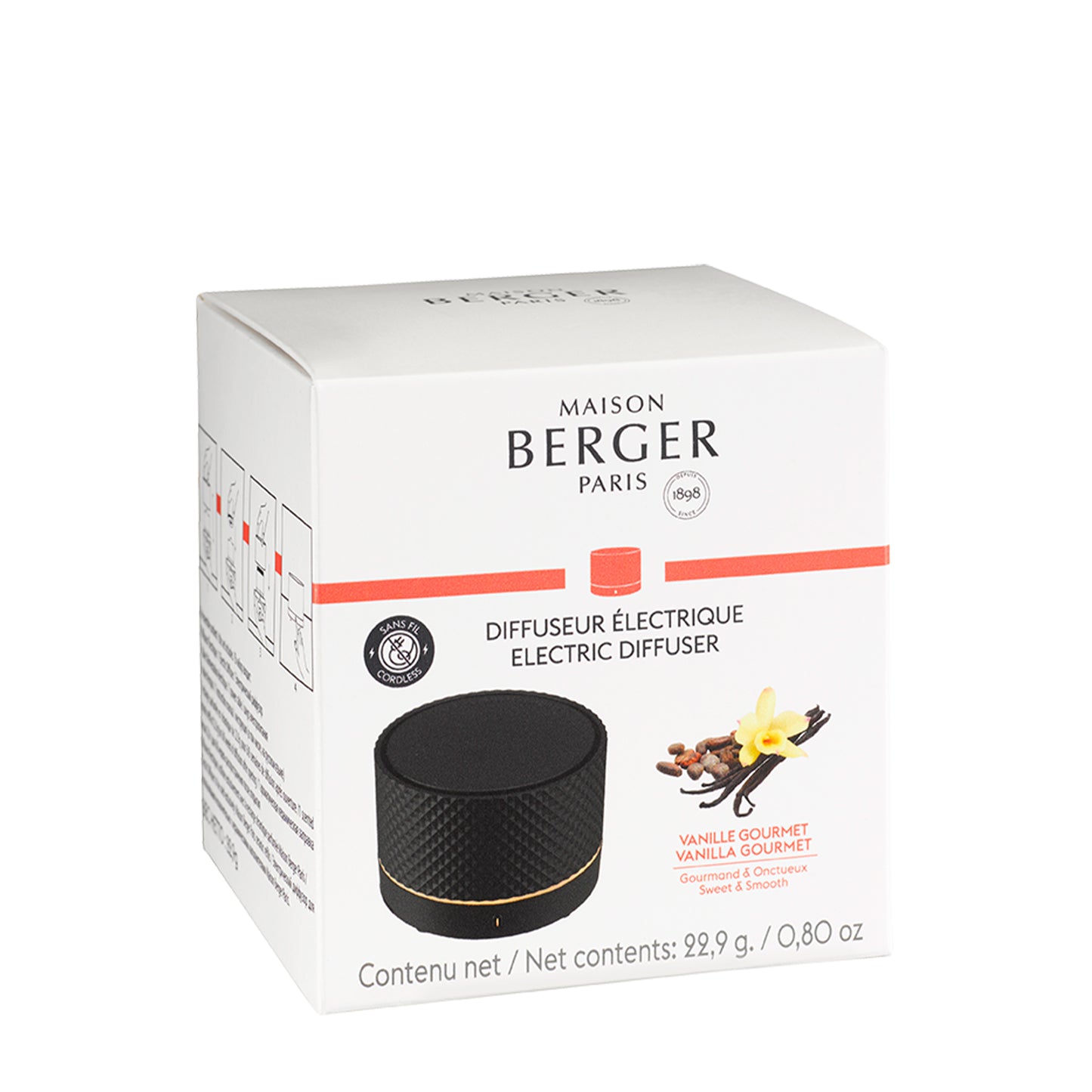 Nomad diffuser Noir - Vanille Gourmet