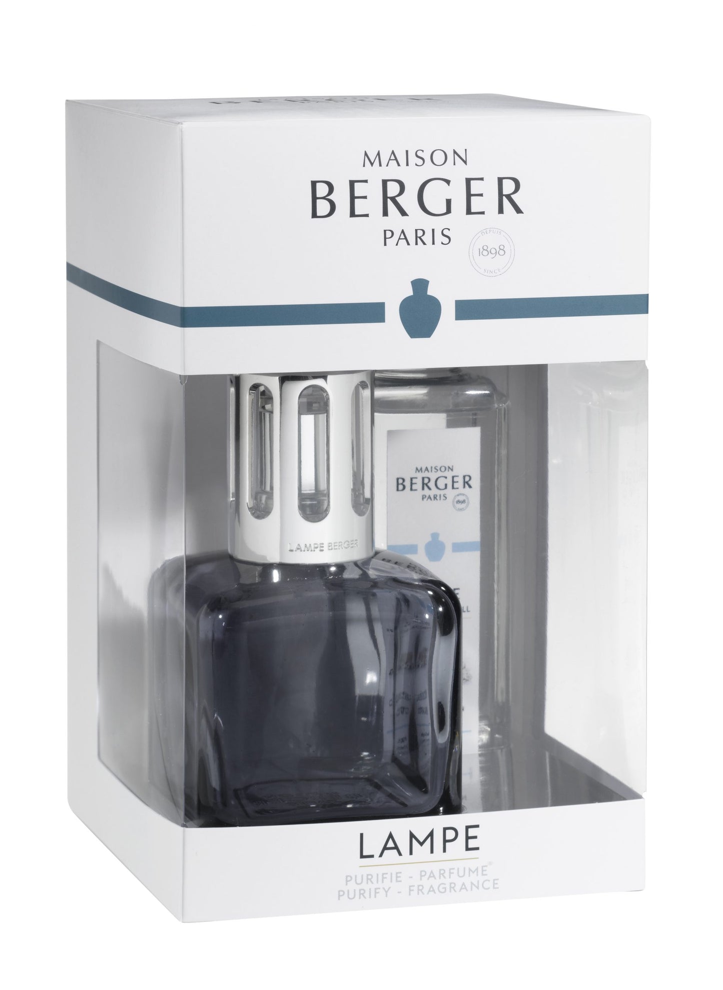 Giftset Lampe Berger Glaçon Grise