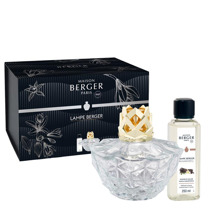Giftset Lampe Berger Kali Transparante