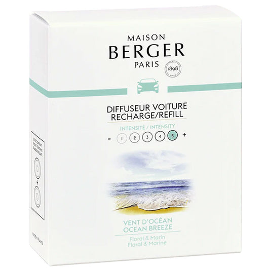 Navullingen autodiffuser 2  stuks Vent d’Ocean – Bries vanuit de zee