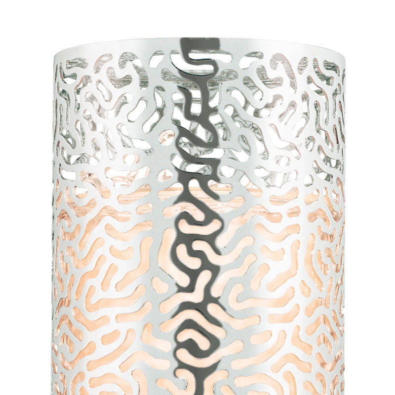 Design kandelaar Photophore by Starck Rose - Peau de Soie geurkaars 120gr