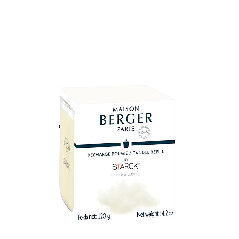 Geurkaars navulling design kandelaar Photophore by Starck Peau d'Ailleurs 120gr