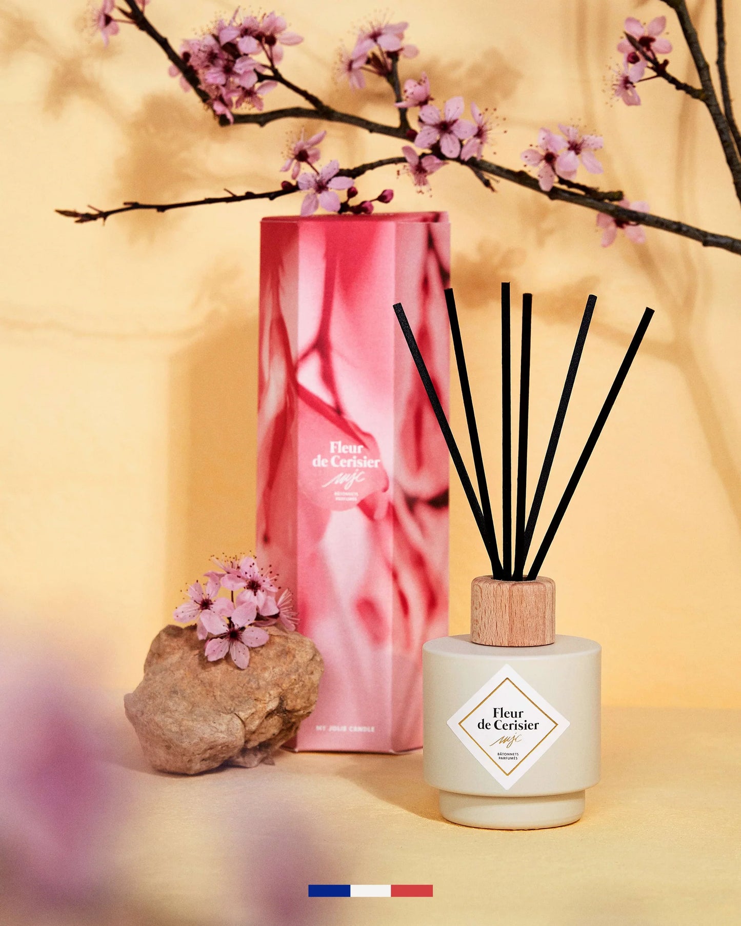 Geurstokjes 100ml FLEUR DE CERISIER