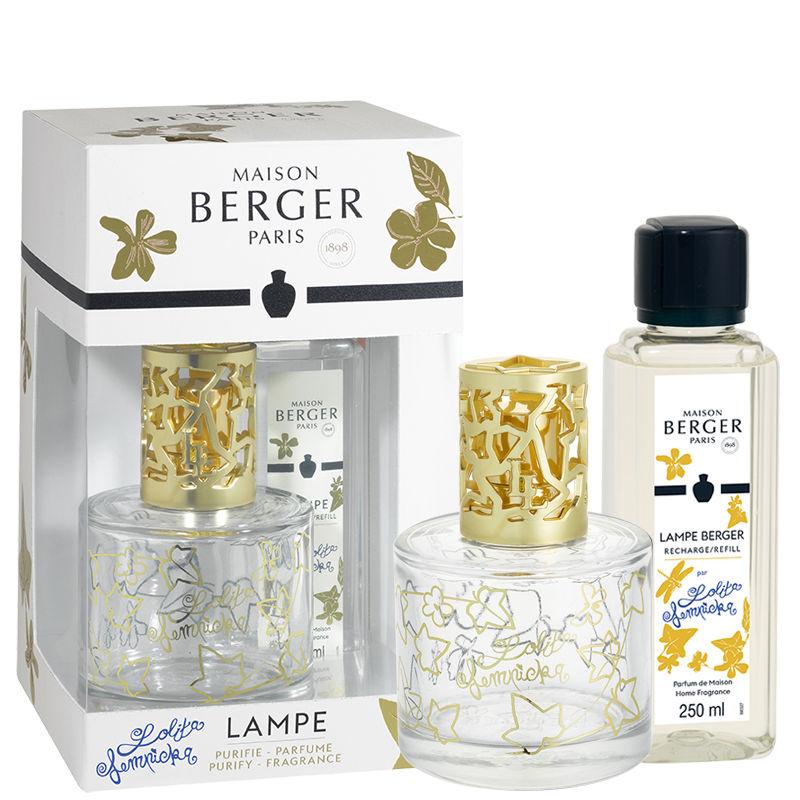 Giftset Lampe Berger Pure Lolita Lempicka Transparente