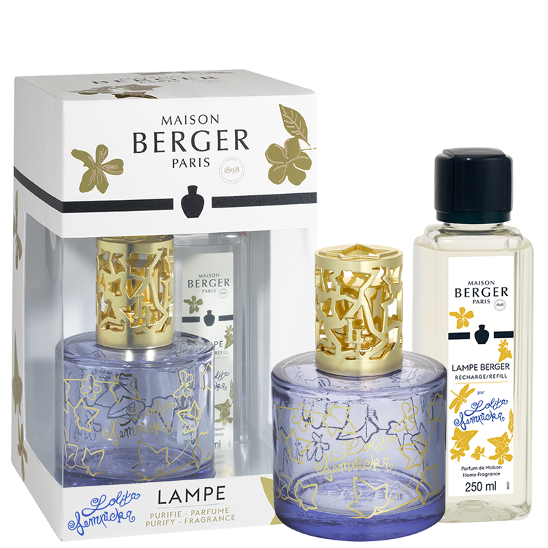 Giftset Lampe Berger Pure Lolita Lempicka Parme