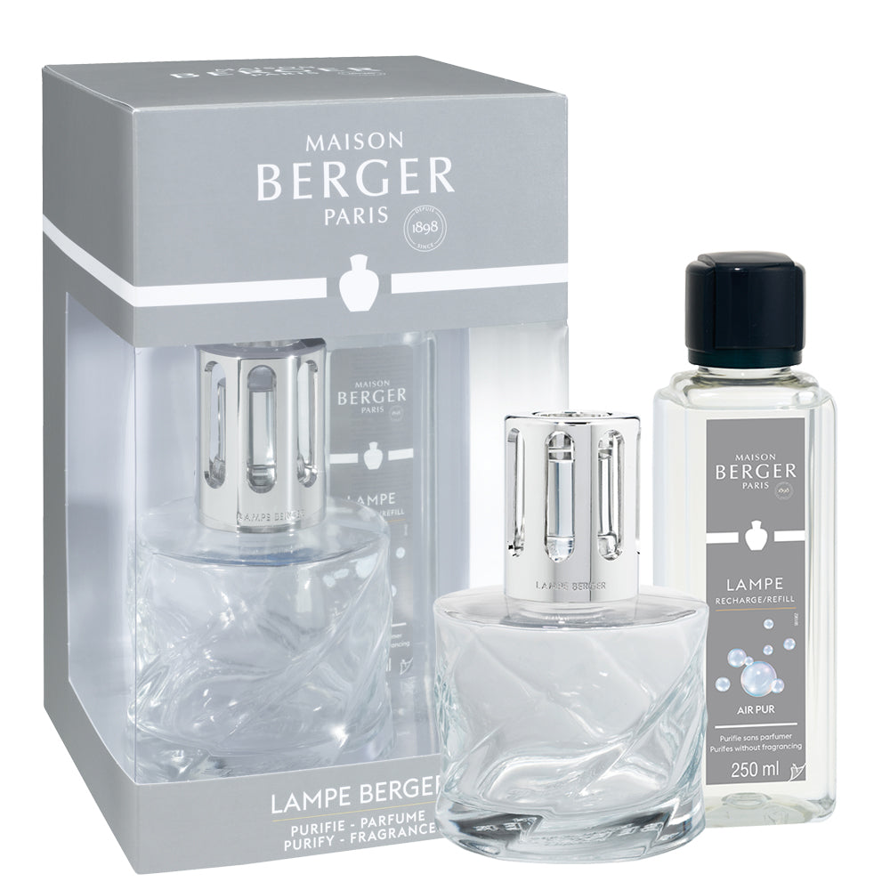 Giftset Lampe Berger Spirale Transparente