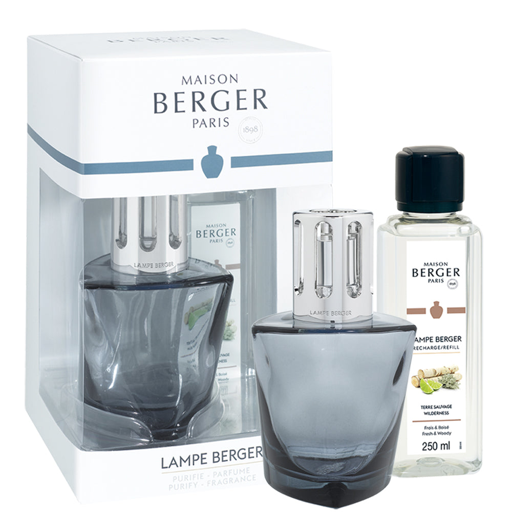 Giftset Lampe Berger Terra Noir
