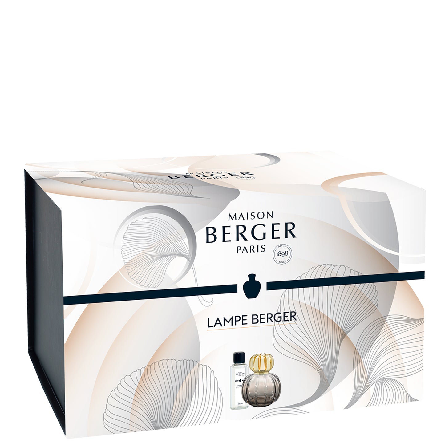Giftset Lampe Berger Corali Grise