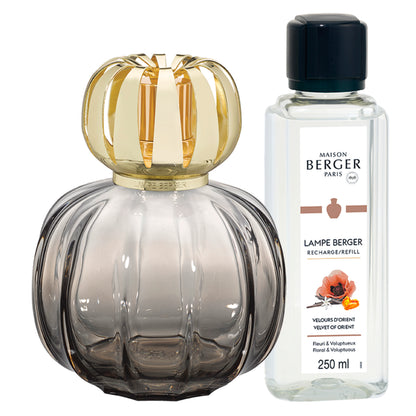 Giftset Lampe Berger Corali Grise