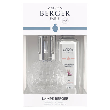 Giftset Lampe Berger Disco Transparant