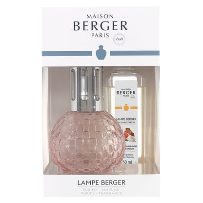 Giftset Lampe Berger Disco Rose