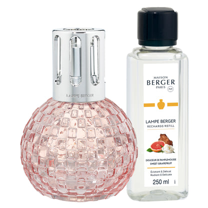 Giftset Lampe Berger Disco Rose