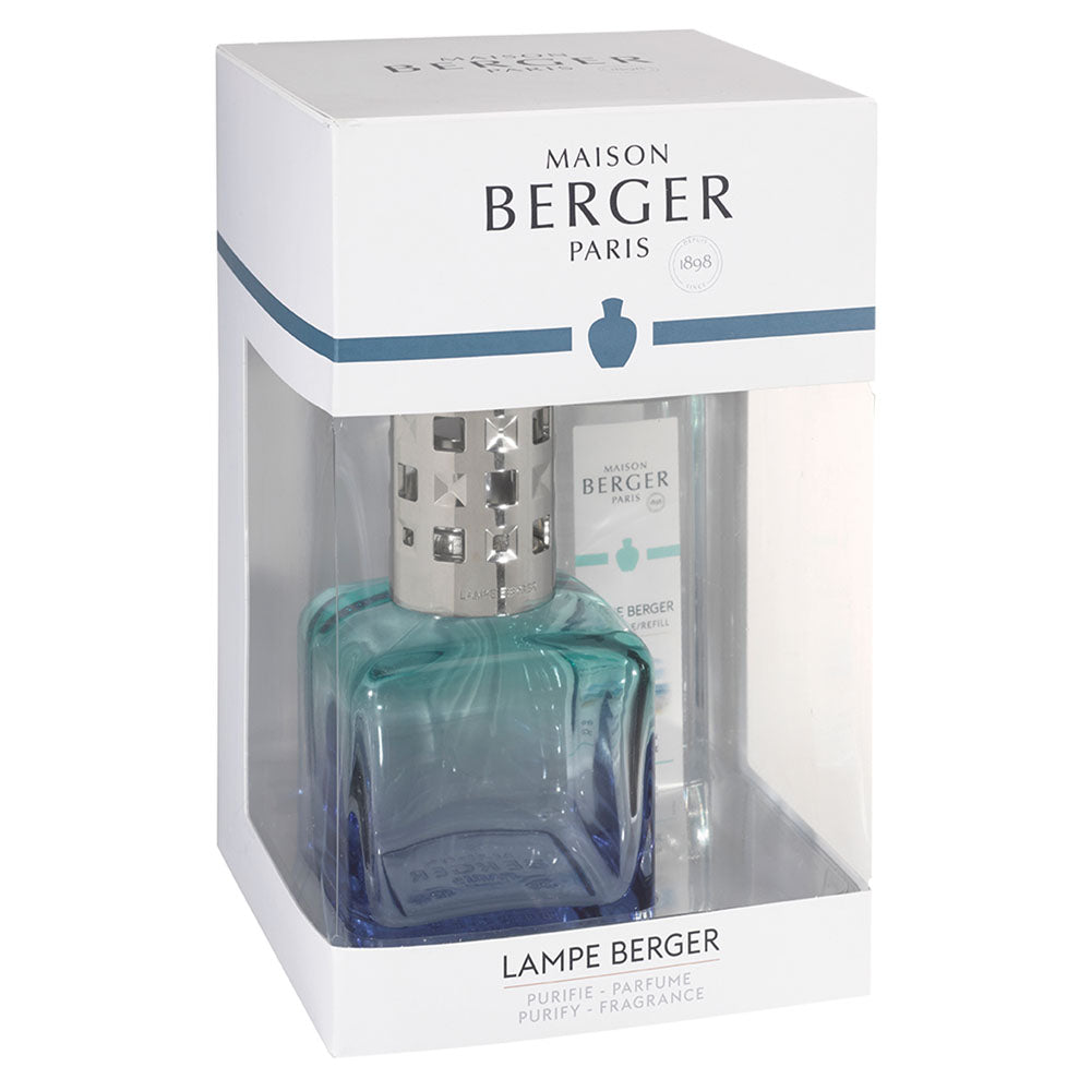 Lampe Berger Giftset Glaçon Turquoise/Bleue