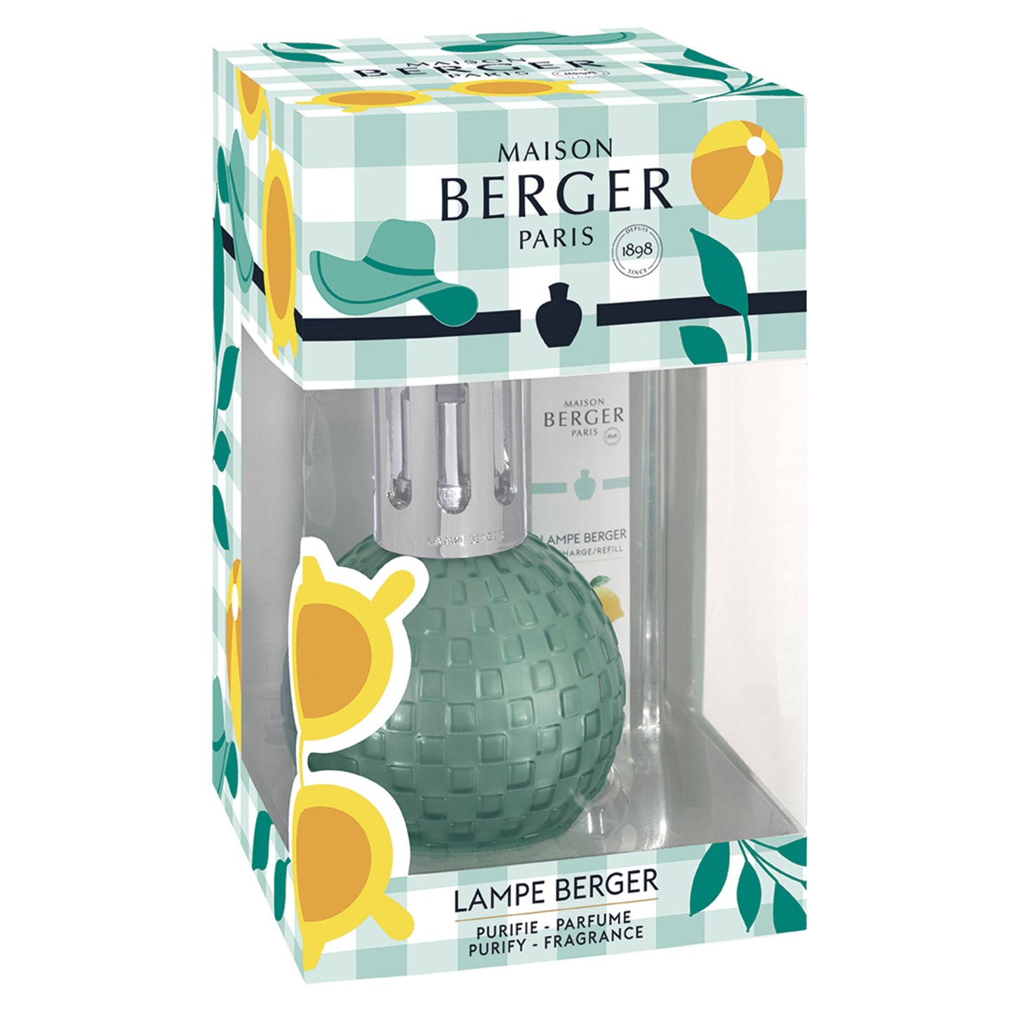 Giftset Lampe Berger Disco Estivale Zeste de Verveine