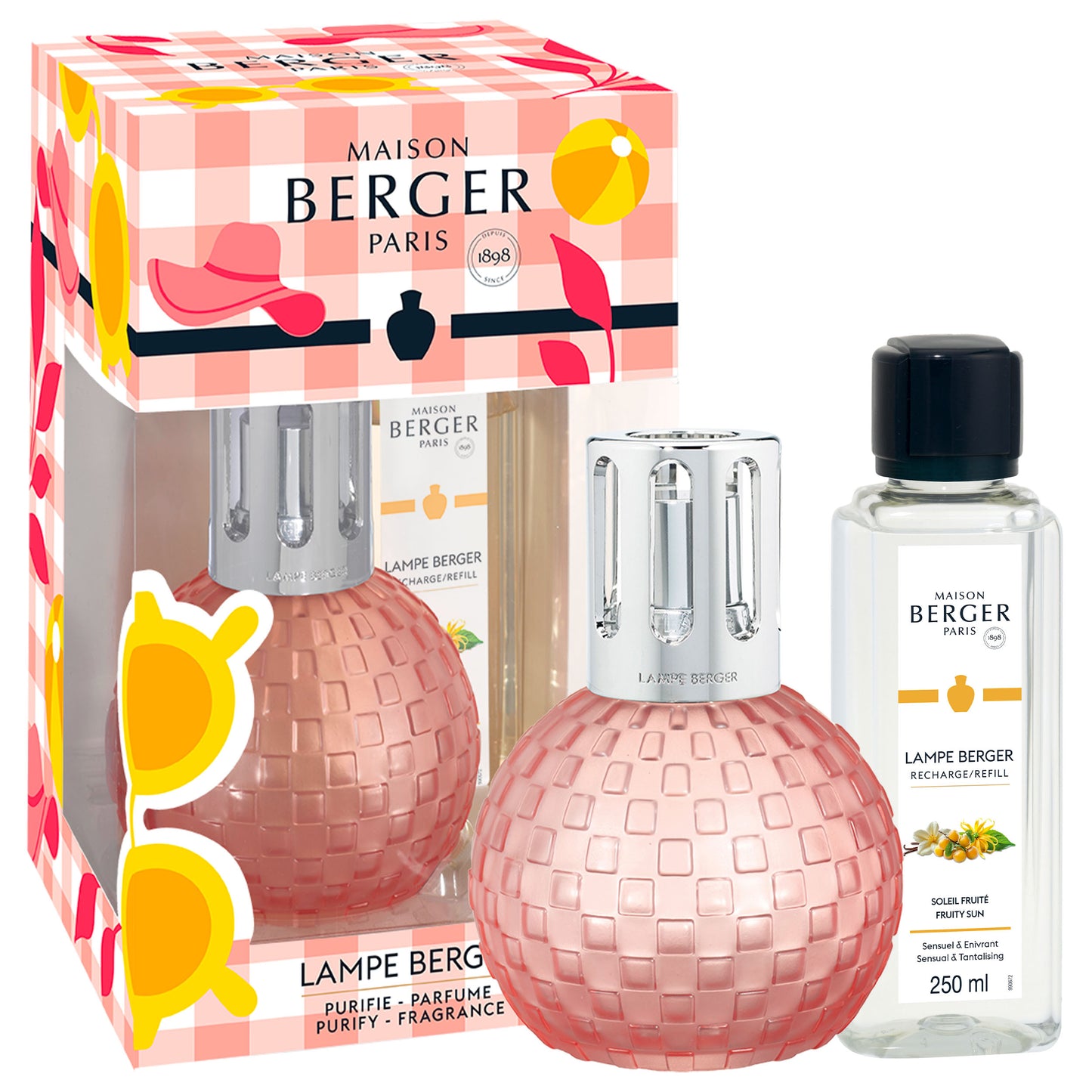 Lampe Berger Giftset Disco Estivale Soleil Fruité