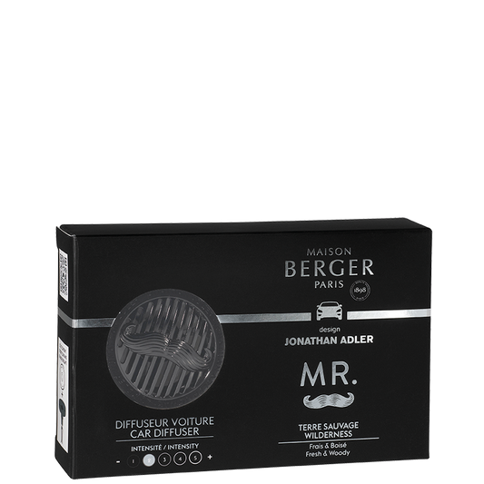 Autodiffuser Mr. met snorretje