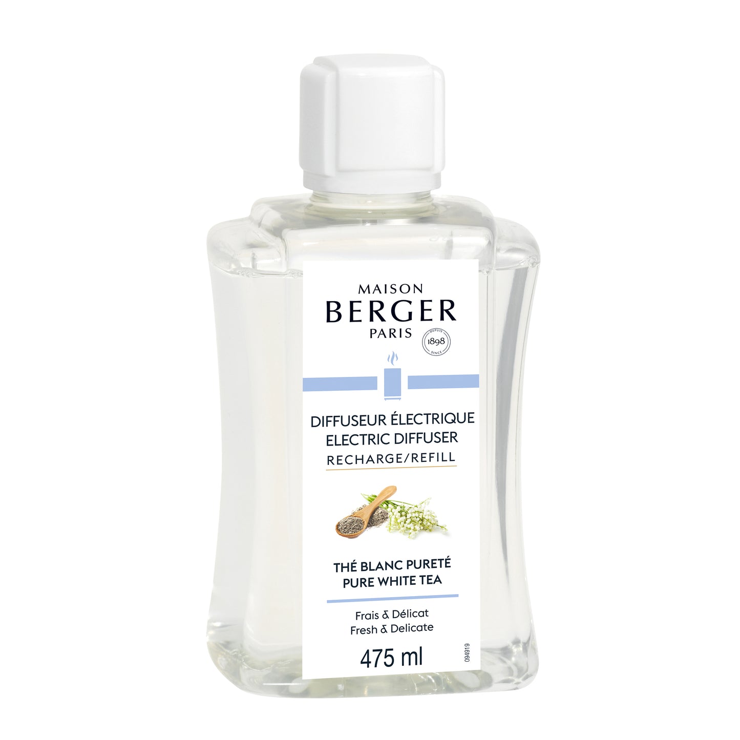 Navulling mistdiffuser 475ml Thé Blanc Pureté