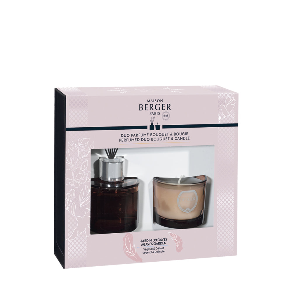 Duo mini parfumverspreider & geurkaars Joy