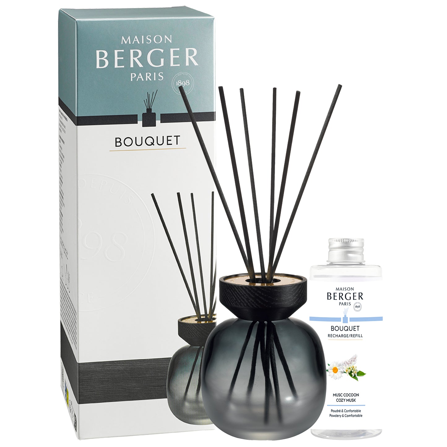 Parfumsticks Wood Noir givré / Noir - Musc Cocoon