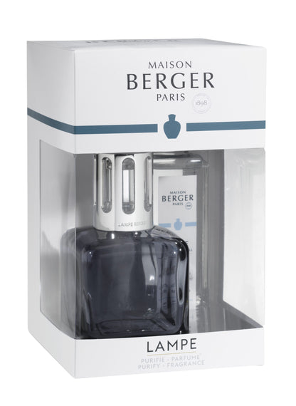 Giftset Lampe Berger Glaçon Grise
