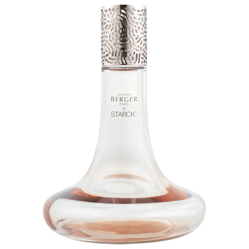 Giftset Lampe Berger STARCK Rose - Peau de Soie 500ml