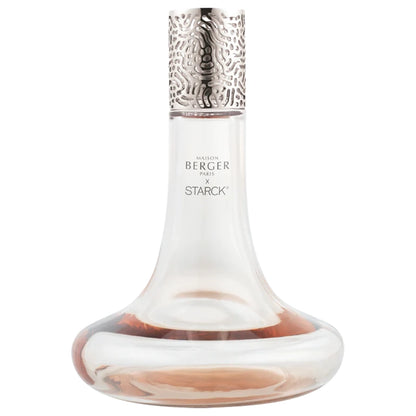 Giftset Lampe Berger STARCK Rose - Peau de Soie 500ml