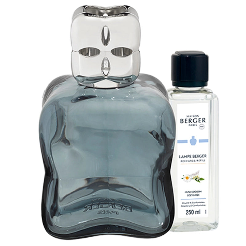 Giftset Lampe Berger Cosy Bleu