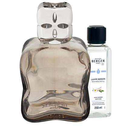 Giftset Lampe Berger Cosy Marron