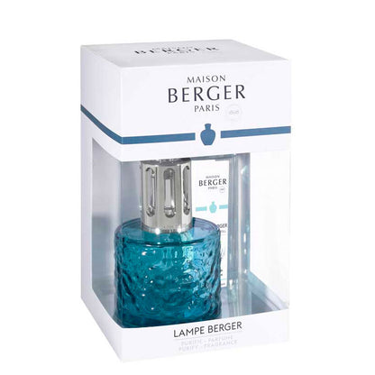 Giftset Lampe Berger Mirage Blue