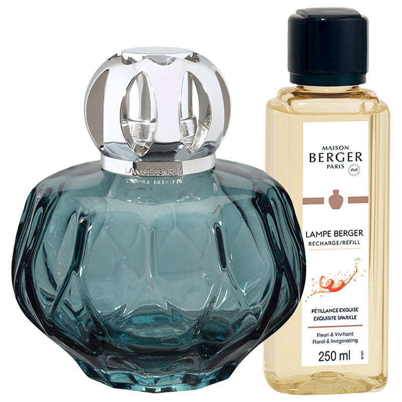 Giftset Lampe Berger Rosalie Bleue