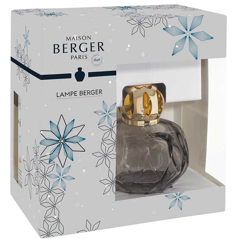 Giftset Lampe Berger Rosalie Grise