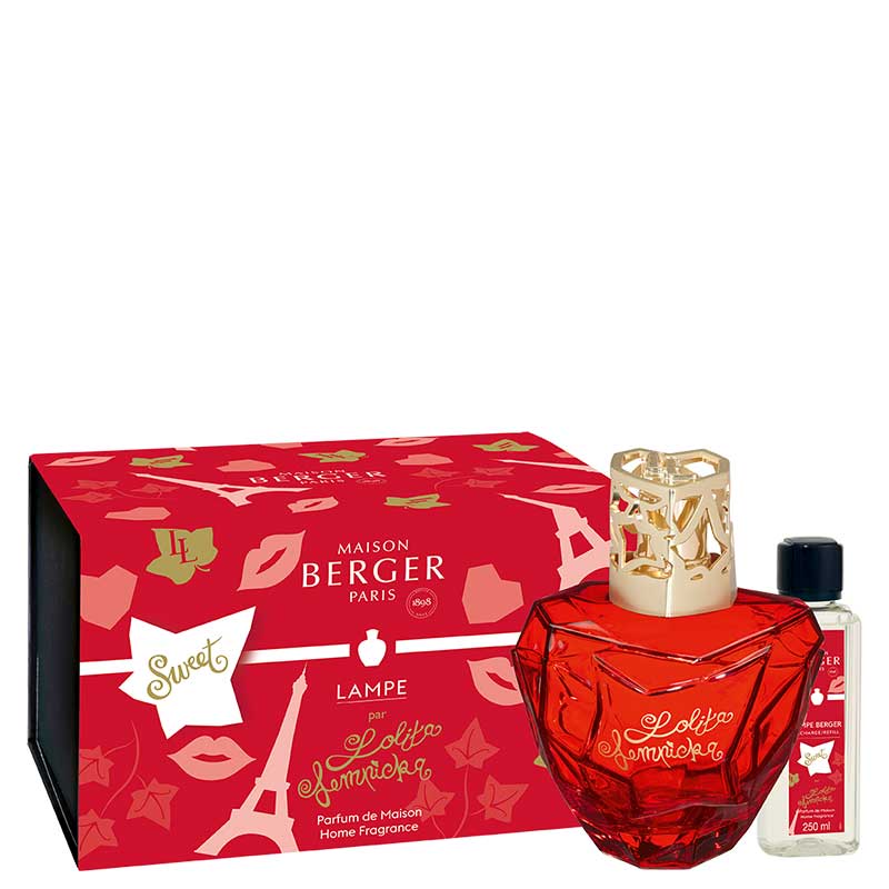 Giftset Lampe Berger Lolita Lempicka - Rouge