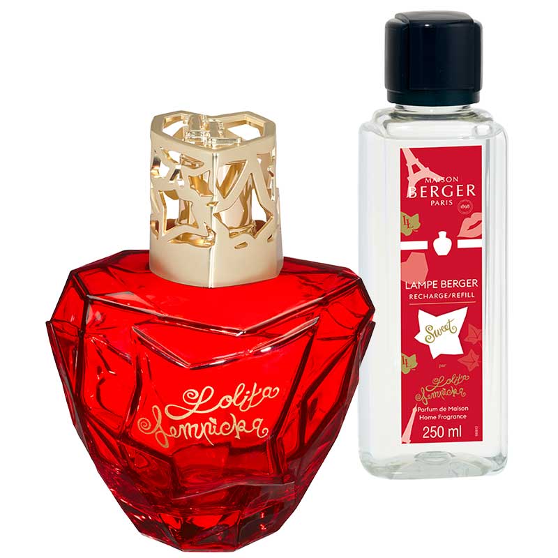 Giftset Lampe Berger Lolita Lempicka - Rouge