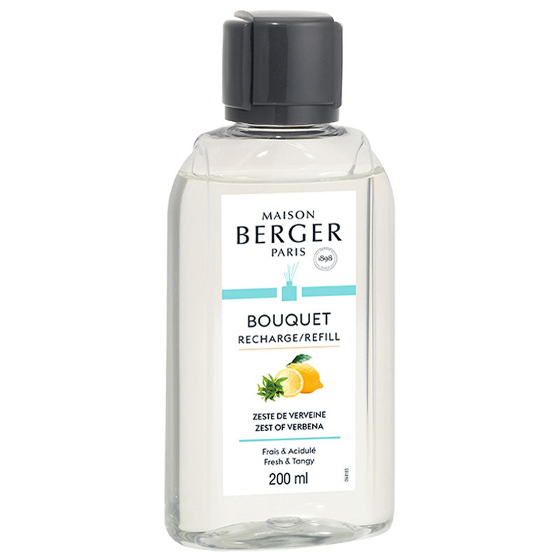 Navulling geurstokjes 200ml Zeste de Verveine | Schil van verbena