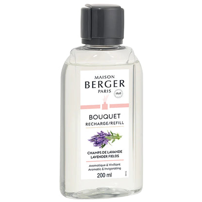 Navulling geurstokjes 200ml Champs de Lavande | Lavendel velden