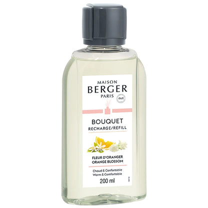 Navulling geurstokjes 200ml Fleur d'Oranger | Oranjebloesem