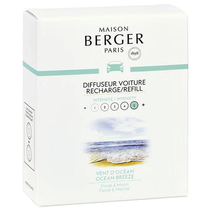 Navullingen autodiffuser 2  stuks Vent d’Ocean – Bries vanuit de zee