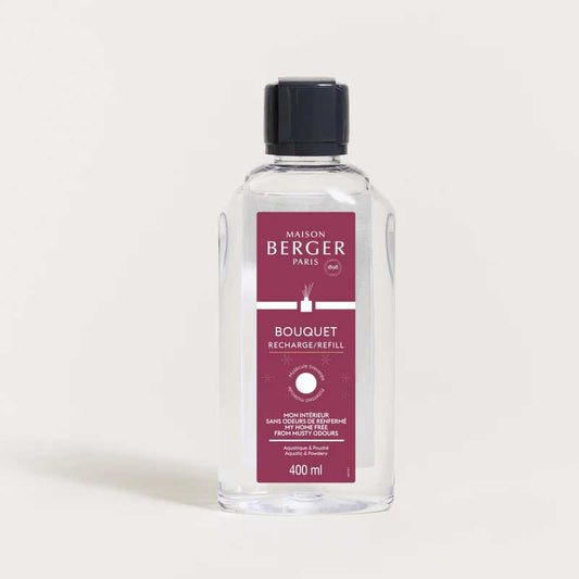 Navulling parfumsticks 400ml - Mijn interieur zonder muffe geurtjes - Bordeauxrood