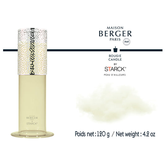 Design kandelaar Photophore by Starck Verte - Peau de Ailleurs geurkaars 120gr