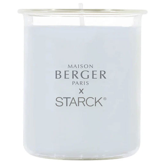 Geurkaars navulling design kandelaar Photophore by Starck Peau de Pierre 120gr