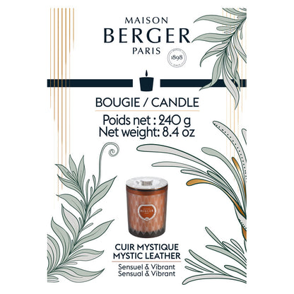 Geurkaars Evanescence Fauve Cuir Mystique