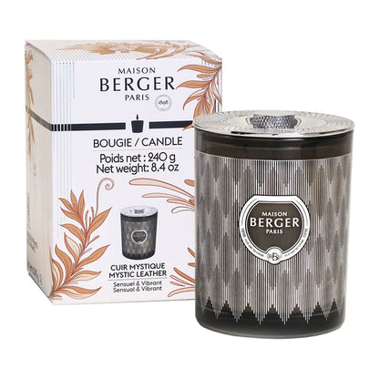 Geurkaars Evanescence Grise Cuir Mystique