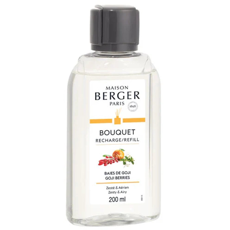 Navulling geurstokjes 200ml Baies de Goji | Gezonde gojibes