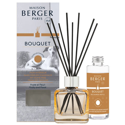 Parfumsticks Cube & Dierenluchtjes - Fris en bloemig