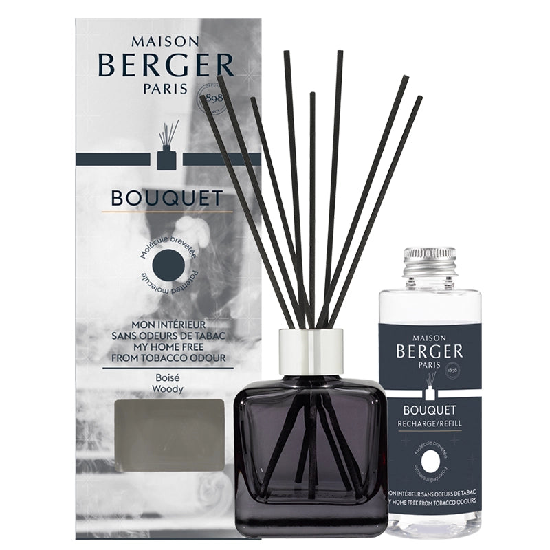 Parfumsticks Cube & Tabak - Haalt de rooklucht weg