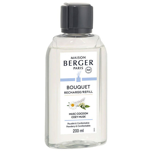 Navulling geurstokjes 200ml Musc Cocoon | Cocoonen met muskus