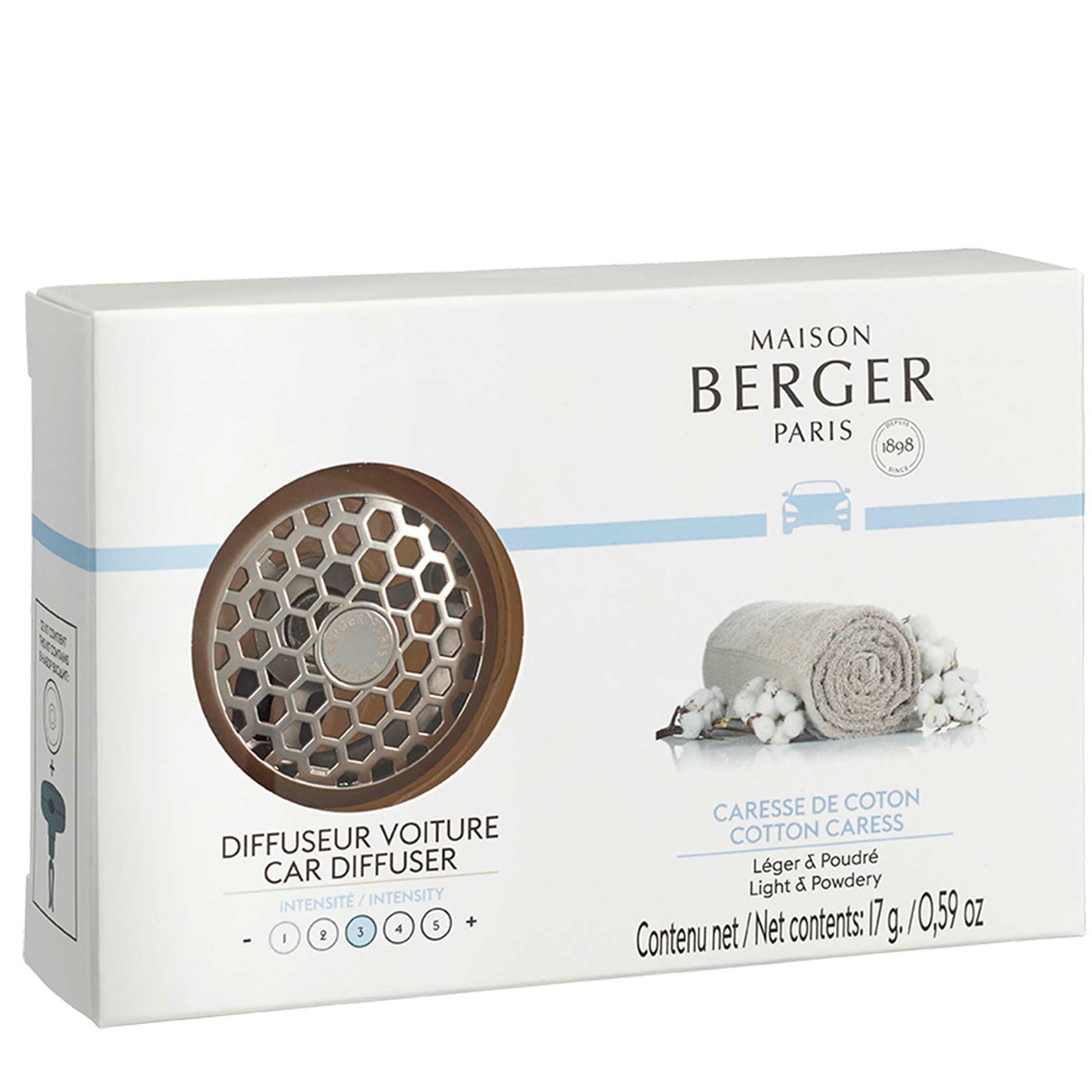 Autodiffuser Silver met Caresse de Coton