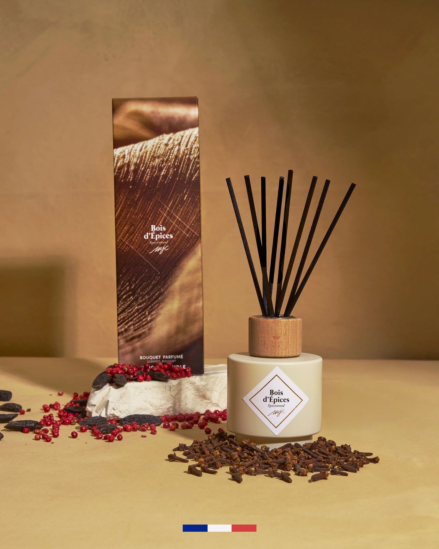 Geurstokjes 100ml BOIS EPICES