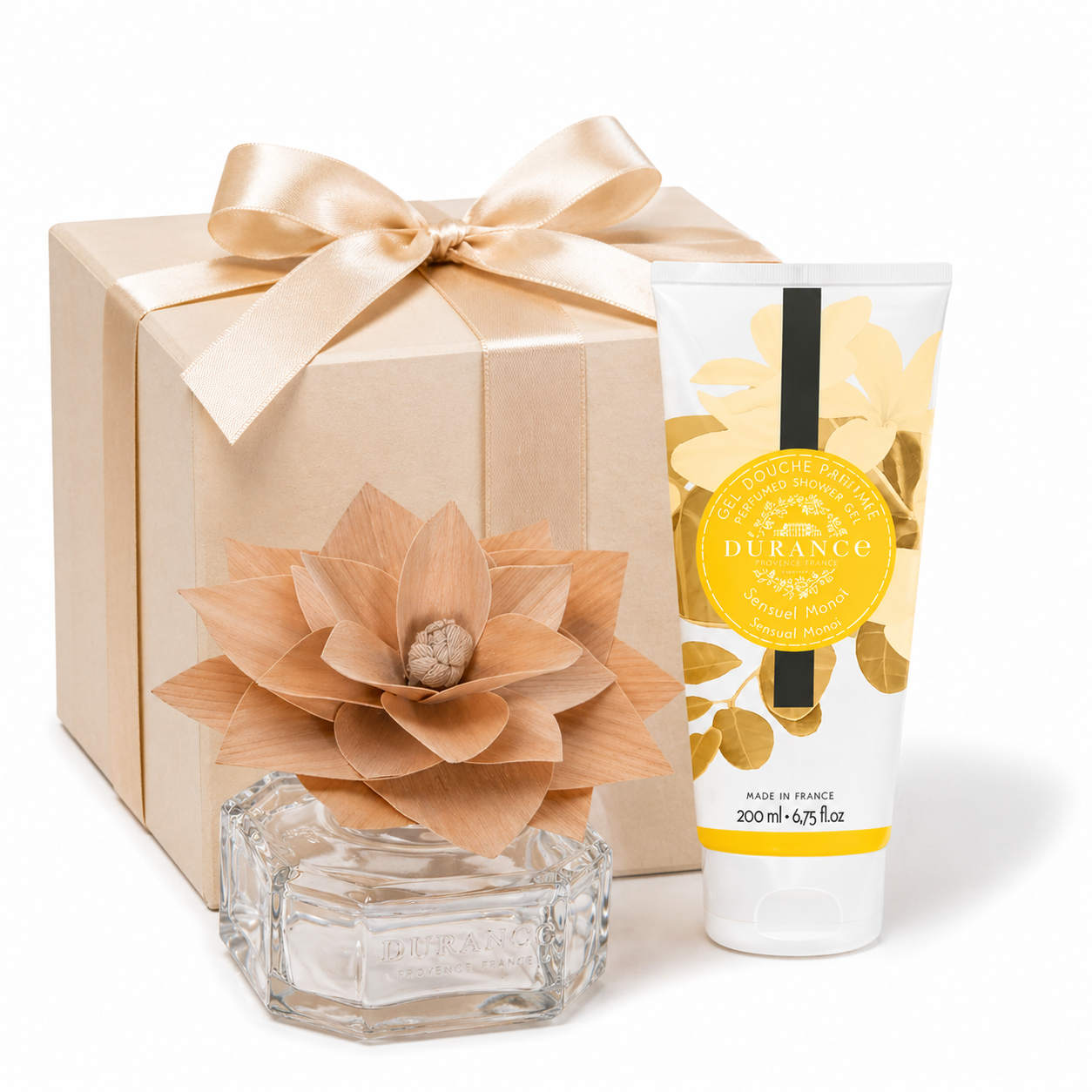Cadeauset Sensuele Monoi Parfumbloem & Douchegel 200ml