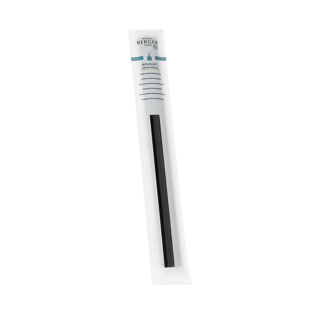 Set van 8 zwarte sticks - 30 cm
